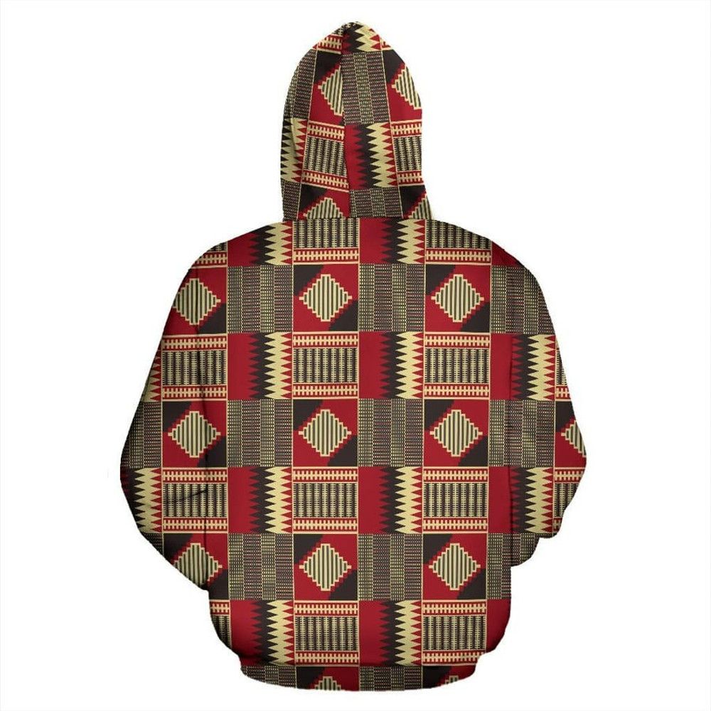 Kente Hoodie Family Unity, African Hoodie For Men Women