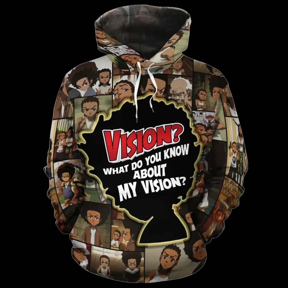 Huey Freeman Famous Quotes Hoodie, African Hoodie For Men Women