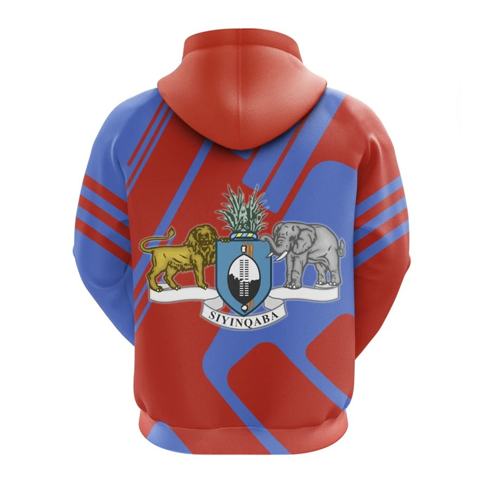 Eswatini Hoodie - Rockie Style, African Hoodie For Men Women