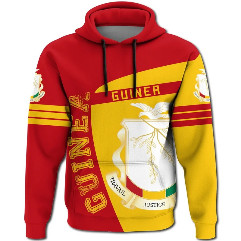 Guinea Hoodie Sport Premium, African Hoodie For Men Women