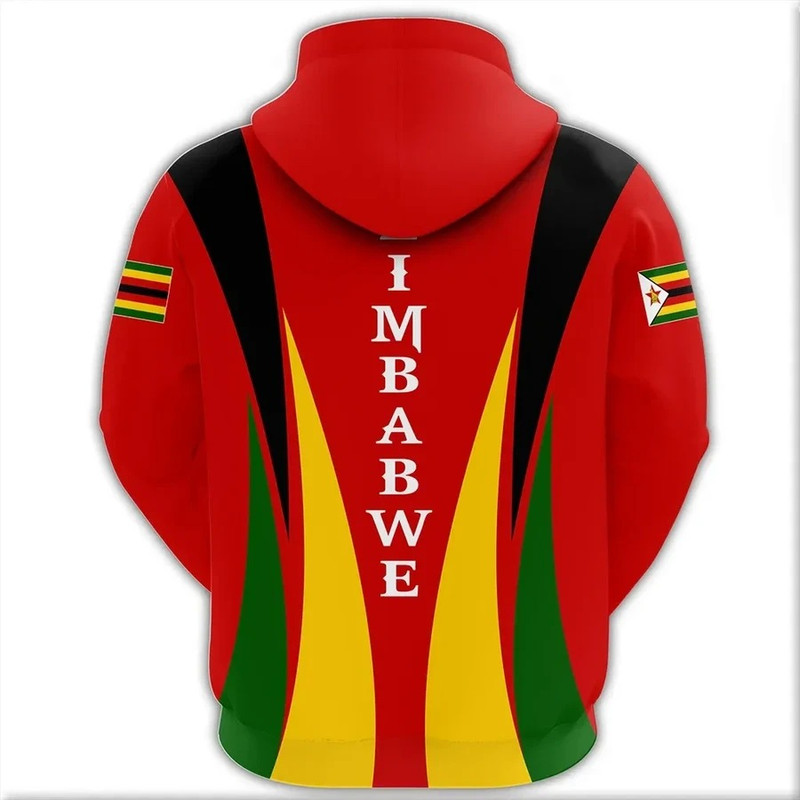 Zimbabwe Hoodie - Apex Style, African Hoodie For Men Women