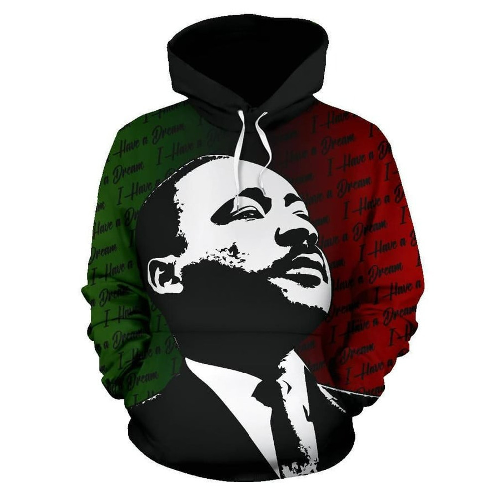 African-American Martin Luther King Hoodie, African Hoodie For Men Women