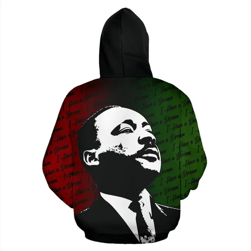 African-American Martin Luther King Hoodie, African Hoodie For Men Women