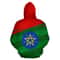 Ethiopia Flag Hoodie Vivian Style, African Hoodie For Men Women
