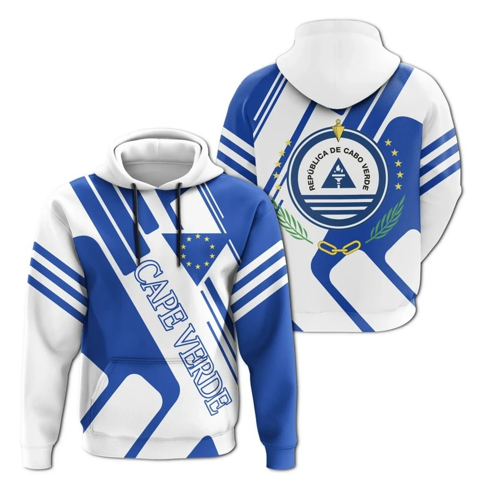 Cape Verde Hoodie - Rockie Style, African Hoodie For Men Women