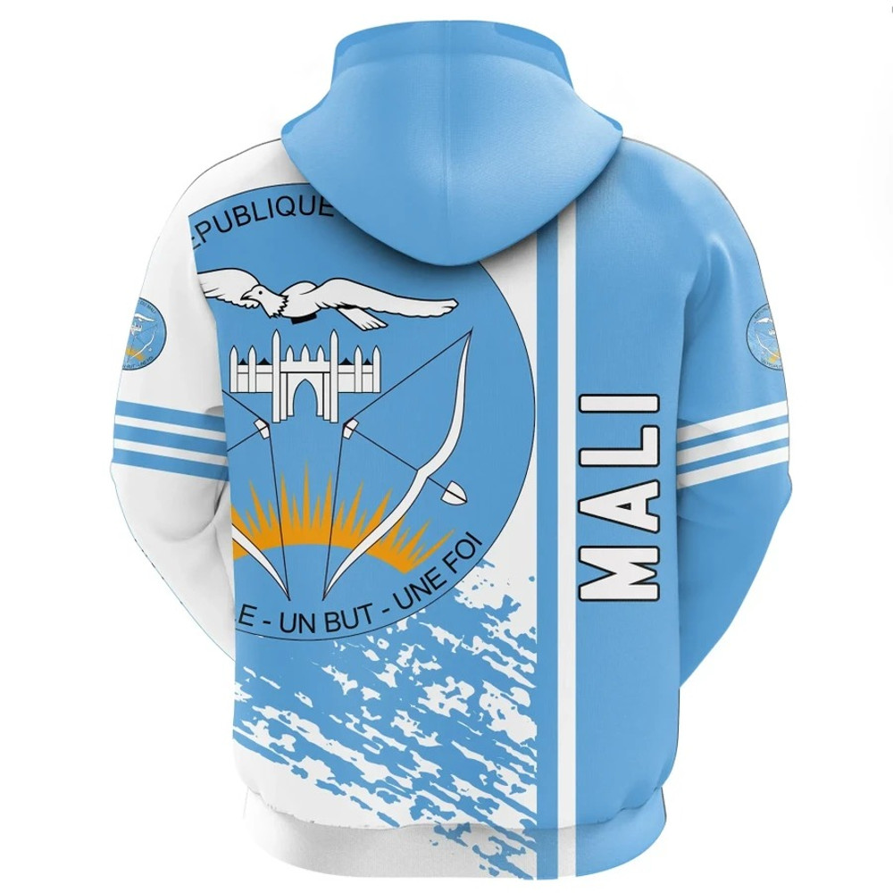 Mali Quarter Style Hoodie, African Hoodie For Men Women