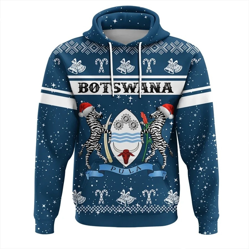 Botswana Hoodie Christmas, African Hoodie For Men Women