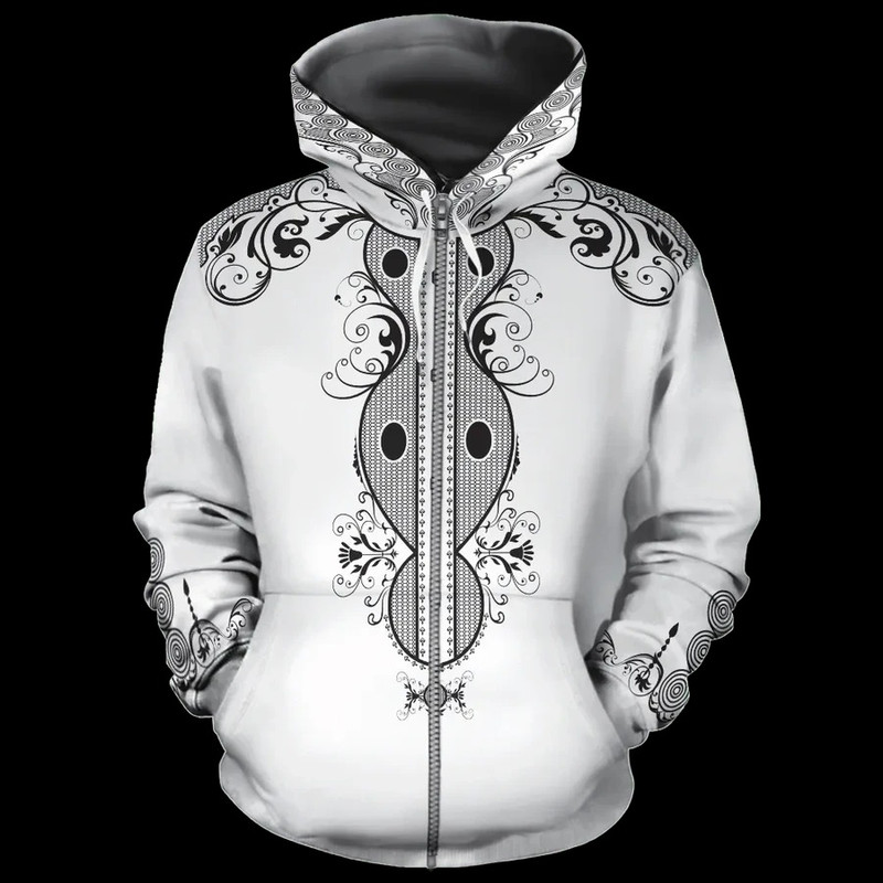 Dashiki All-over Hoodie, African Hoodie For Men Women