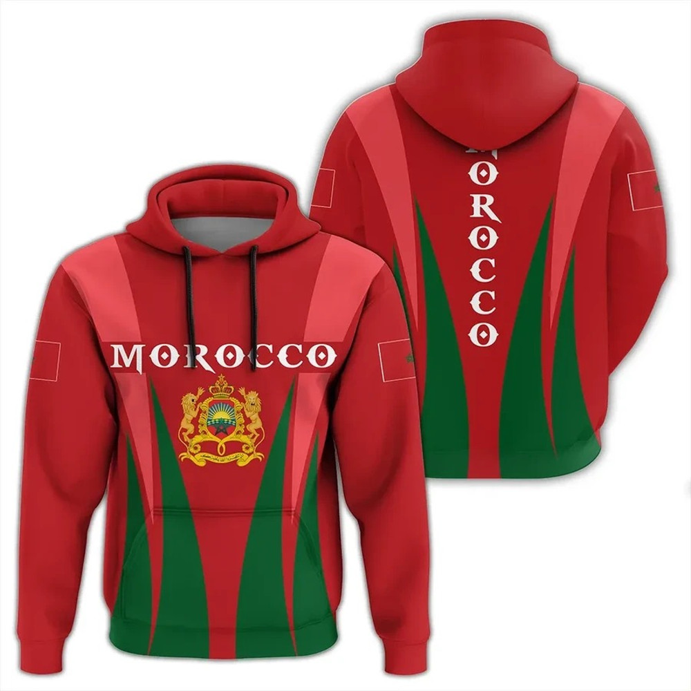 Morocco Hoodie - Apex Style, African Hoodie For Men Women
