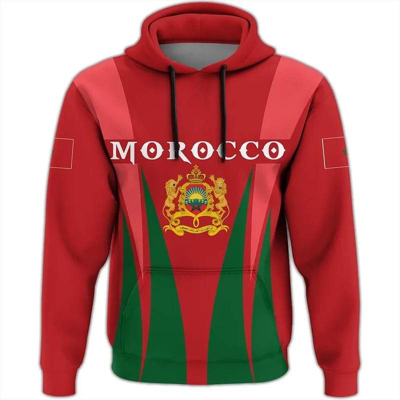 Morocco Hoodie - Apex Style, African Hoodie For Men Women