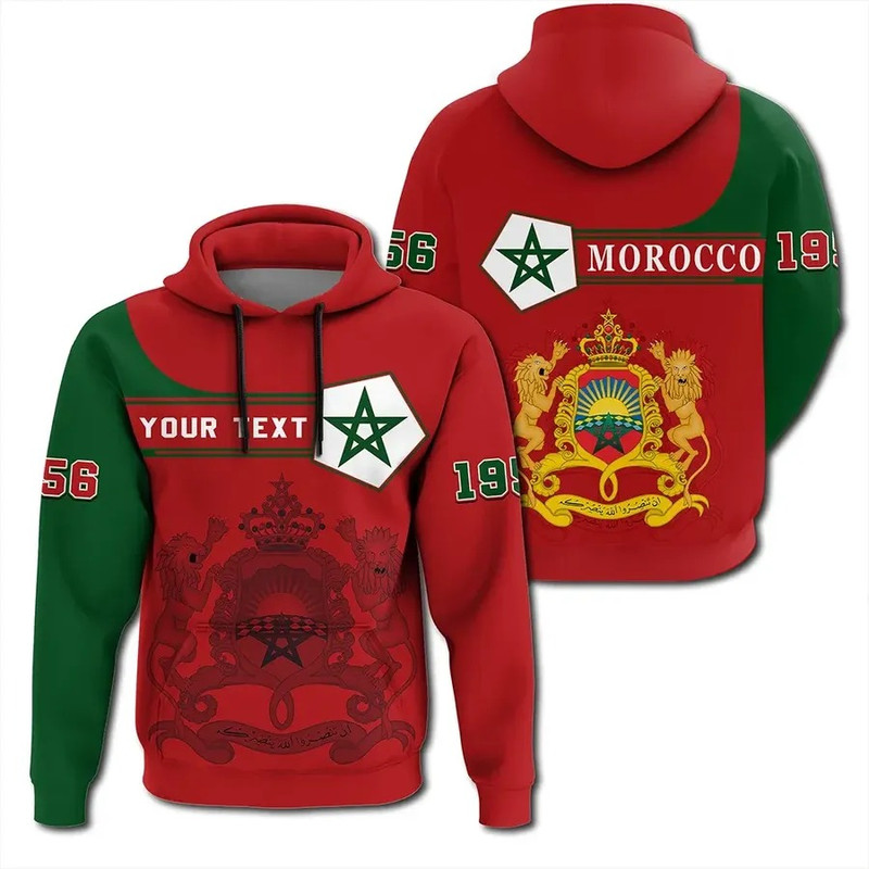 Morocco Hoodie Pentagon Style, African Hoodie For Men Women