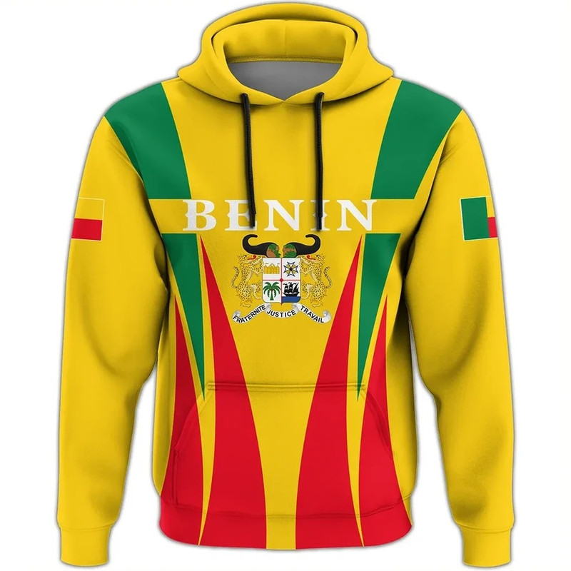 Benin Hoodie - Apex Style, African Hoodie For Men Women