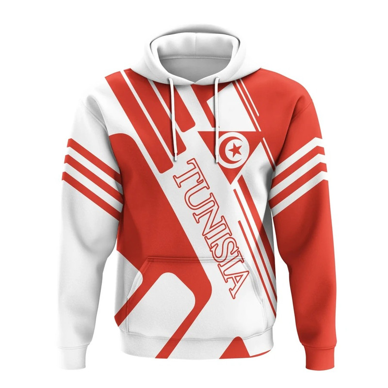 Tunisia Hoodie - Rockie Style, African Hoodie For Men Women