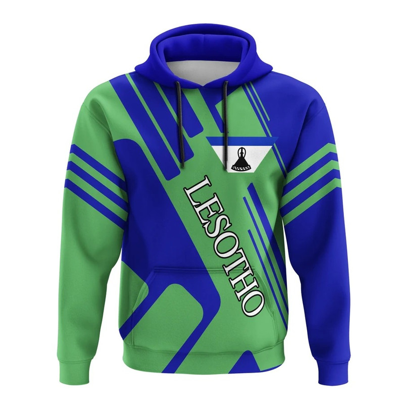 Lesotho Hoodie - Rockie Style, African Hoodie For Men Women