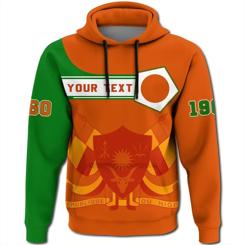 Niger Hoodie Pentagon Style, African Hoodie For Men Women