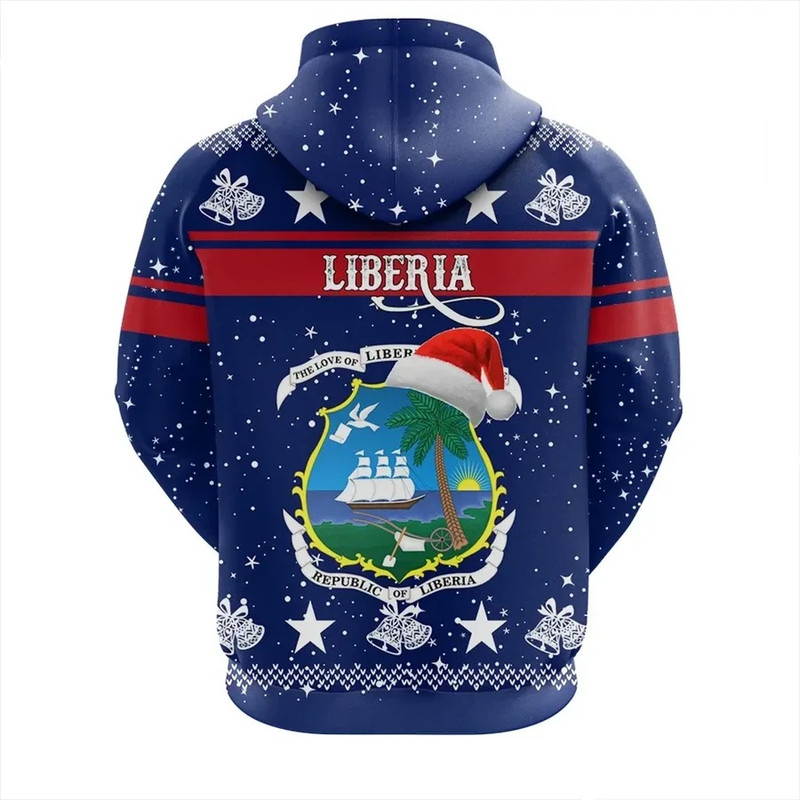 Liberia Hoodie Christmas, African Hoodie For Men Women