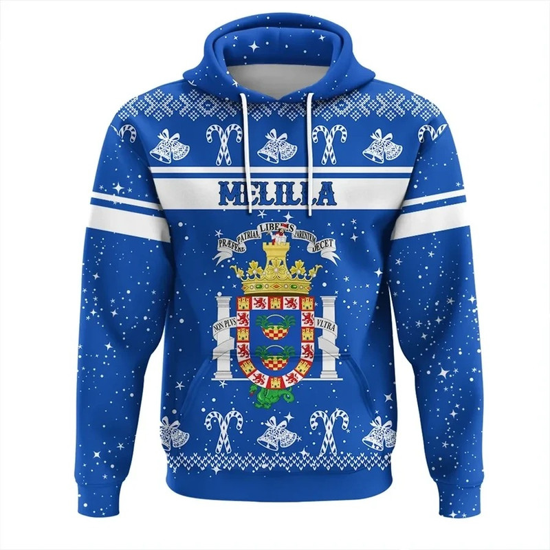 Melilla Hoodie Christmas, African Hoodie For Men Women