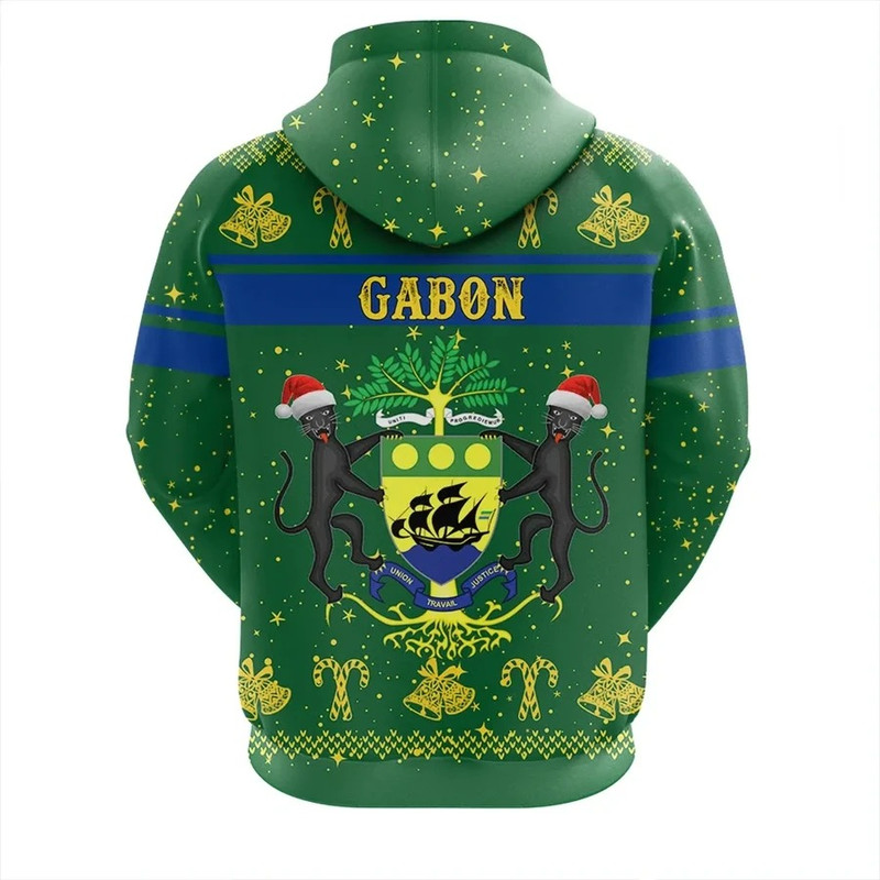 Gabon Hoodie Christmas, African Hoodie For Men Women
