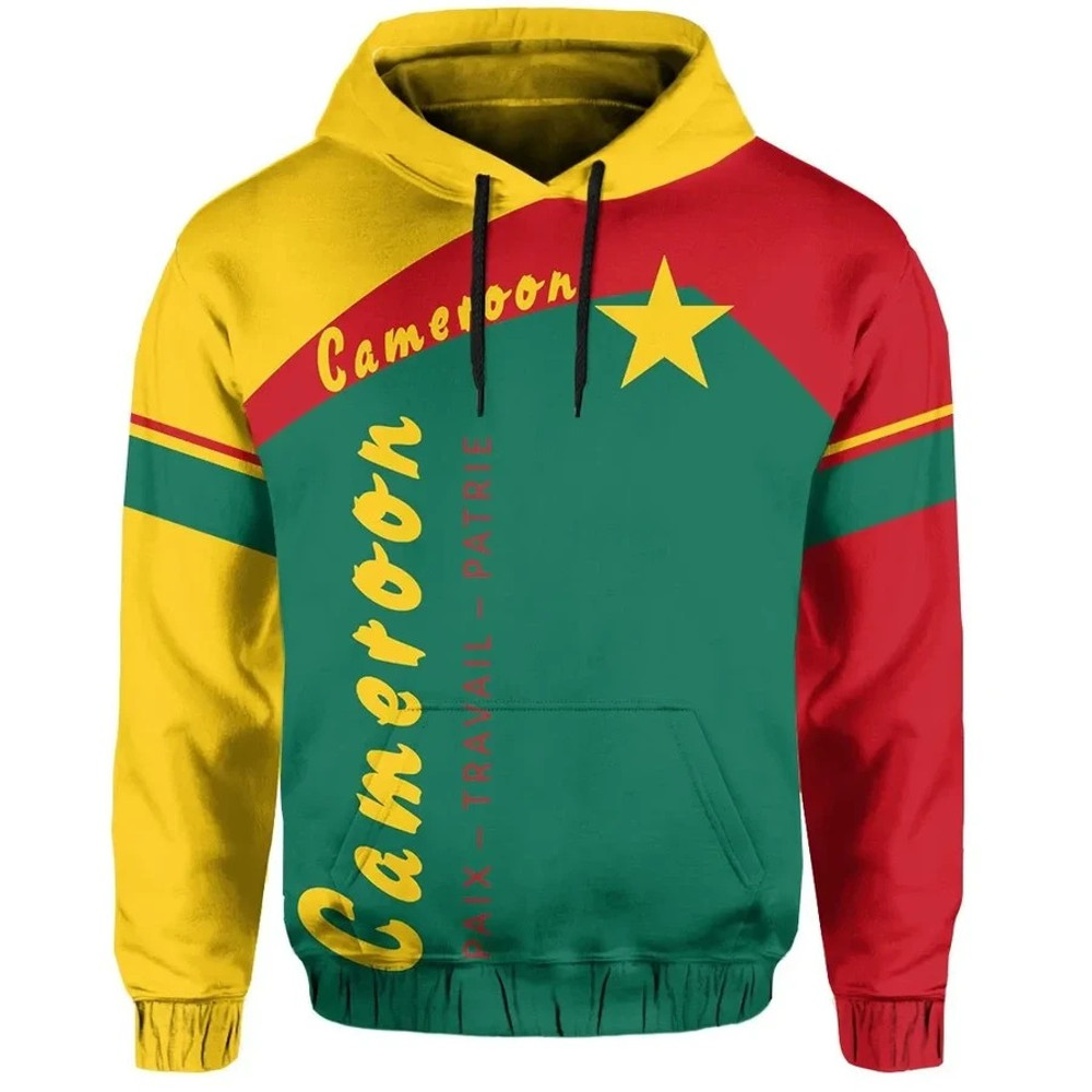 Cameroon Hoodie - Vera Style, African Hoodie For Men Women