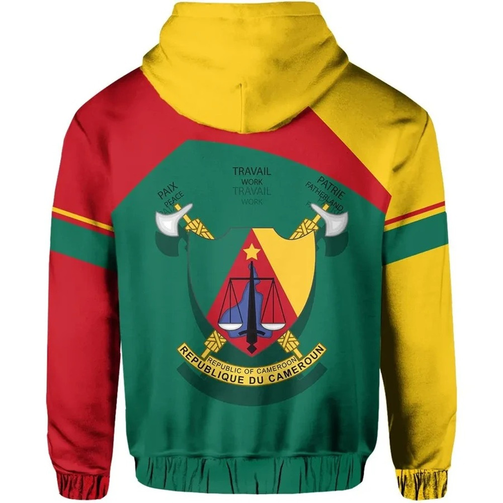Cameroon Hoodie - Vera Style, African Hoodie For Men Women