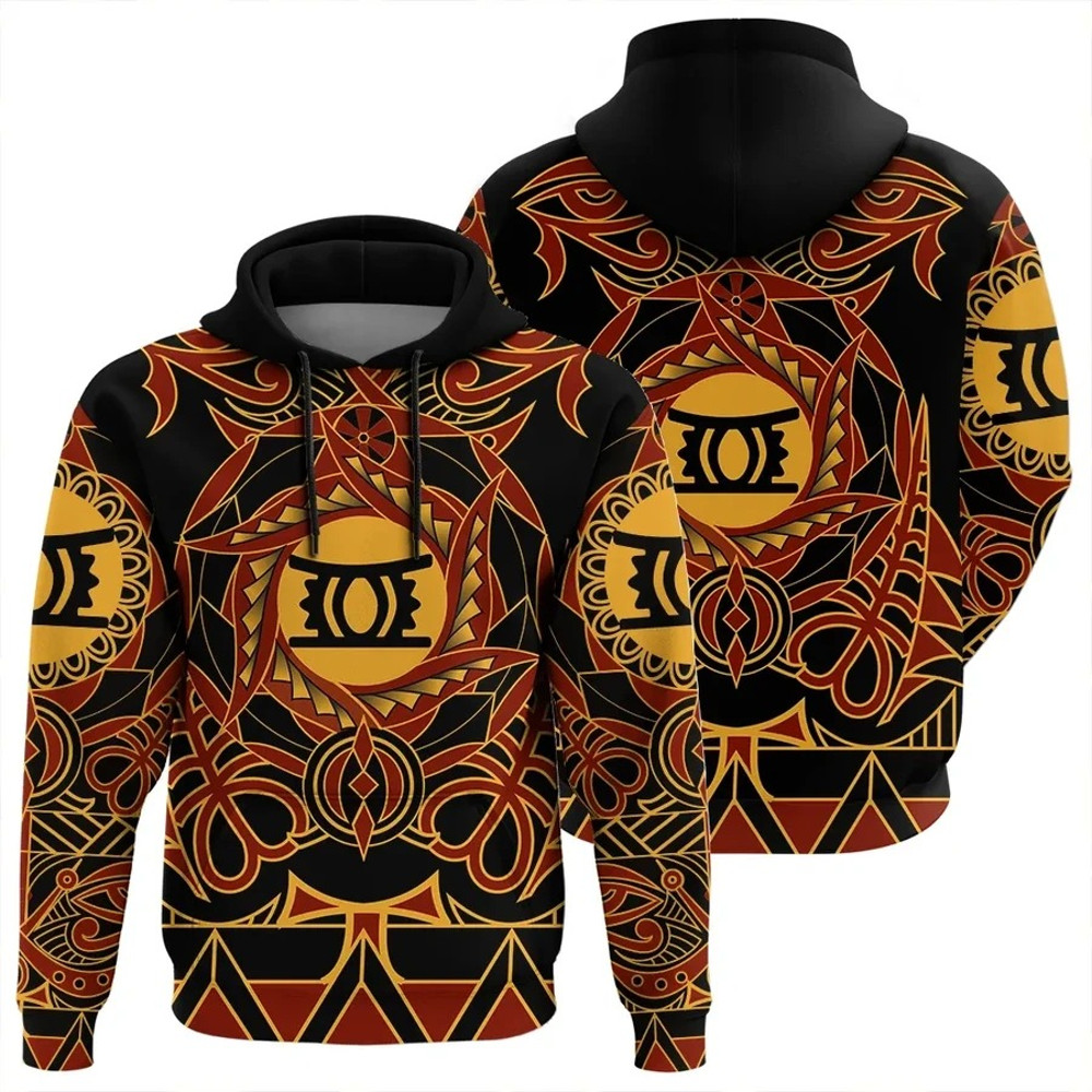 Ohene Adwa Hoodie Style, African Hoodie For Men Women