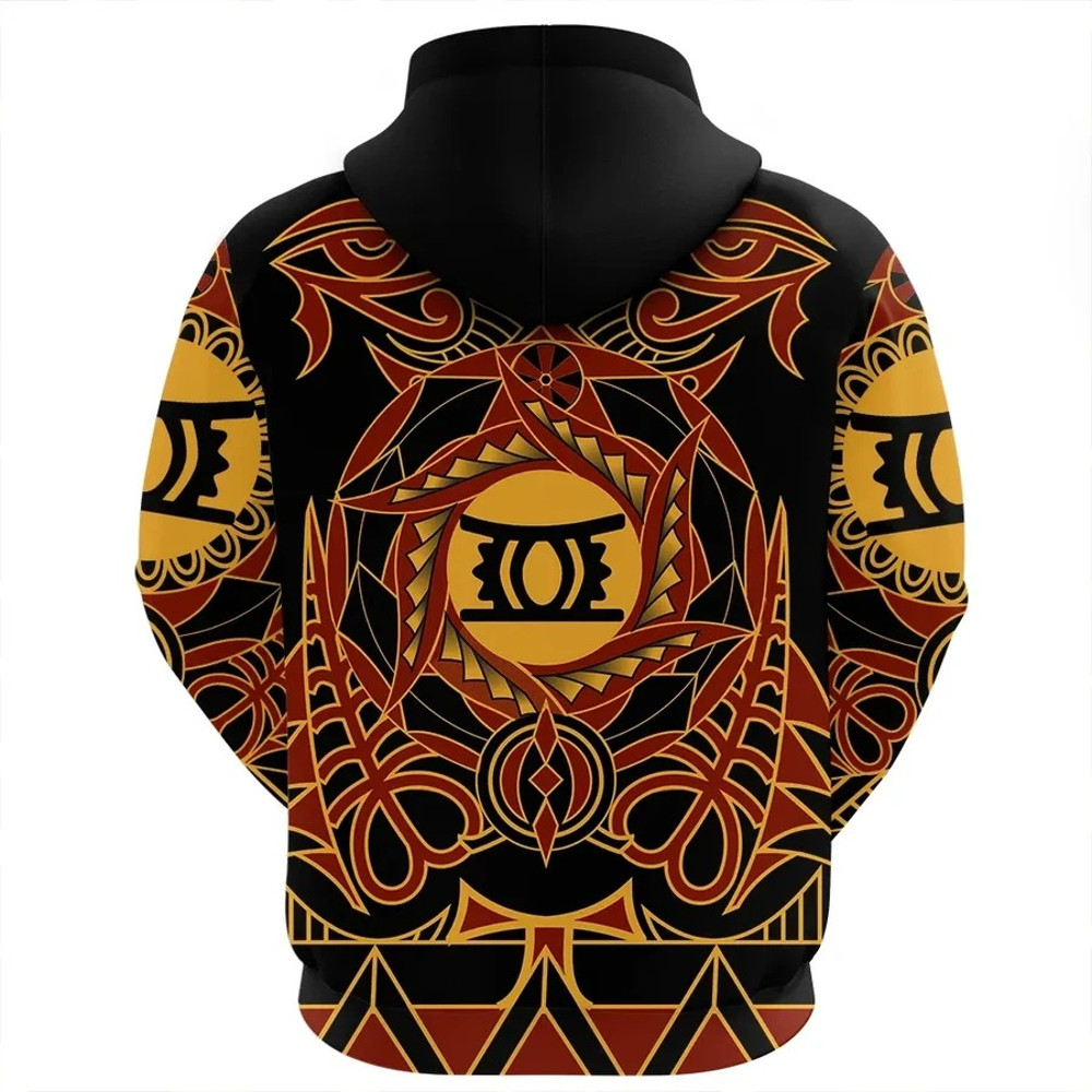 Ohene Adwa Hoodie Style, African Hoodie For Men Women