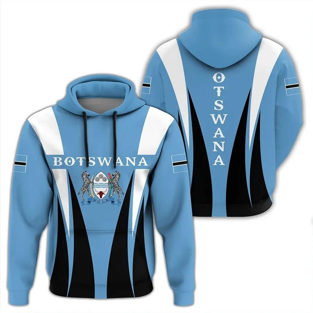 Botswana Hoodie - Apex Style, African Hoodie For Men Women