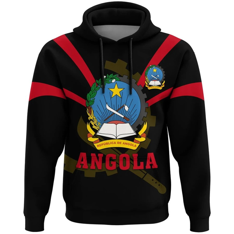 Angola Hoodie - Tusk Style, African Hoodie For Men Women