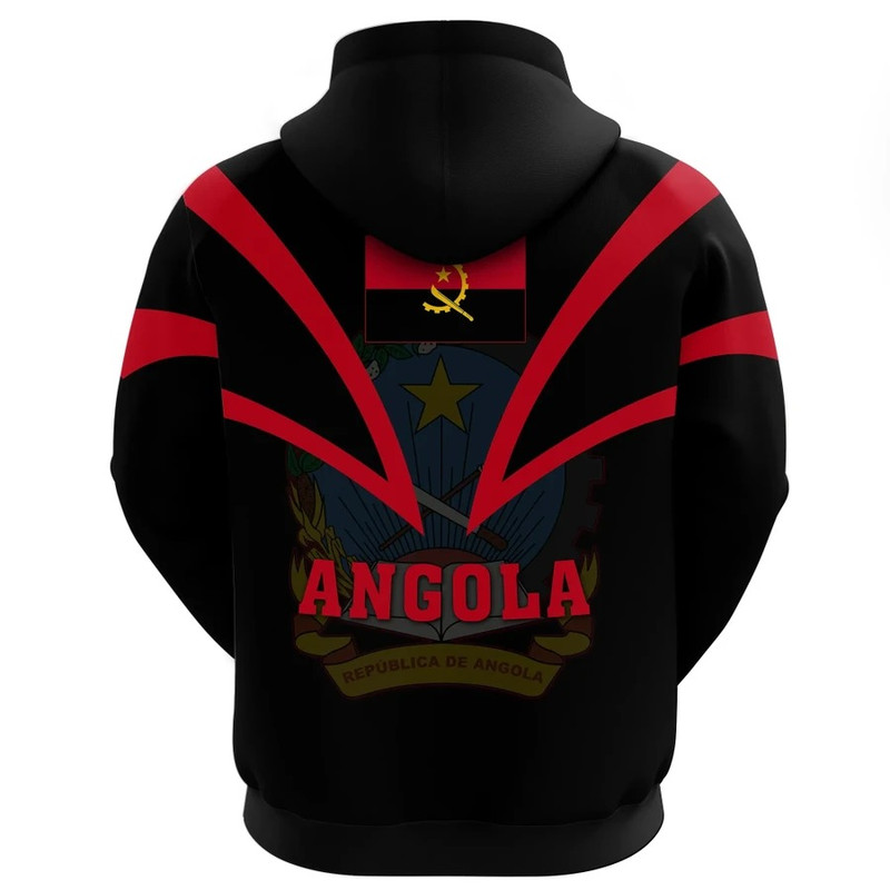 Angola Hoodie - Tusk Style, African Hoodie For Men Women
