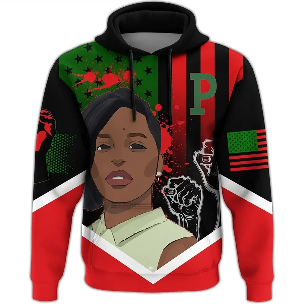 African American Flag Patrisse Cullors Hoodie, African Hoodie For Men Women