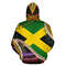 Jamaica Flag And Pattern Hoodie, African Hoodie For Men Women