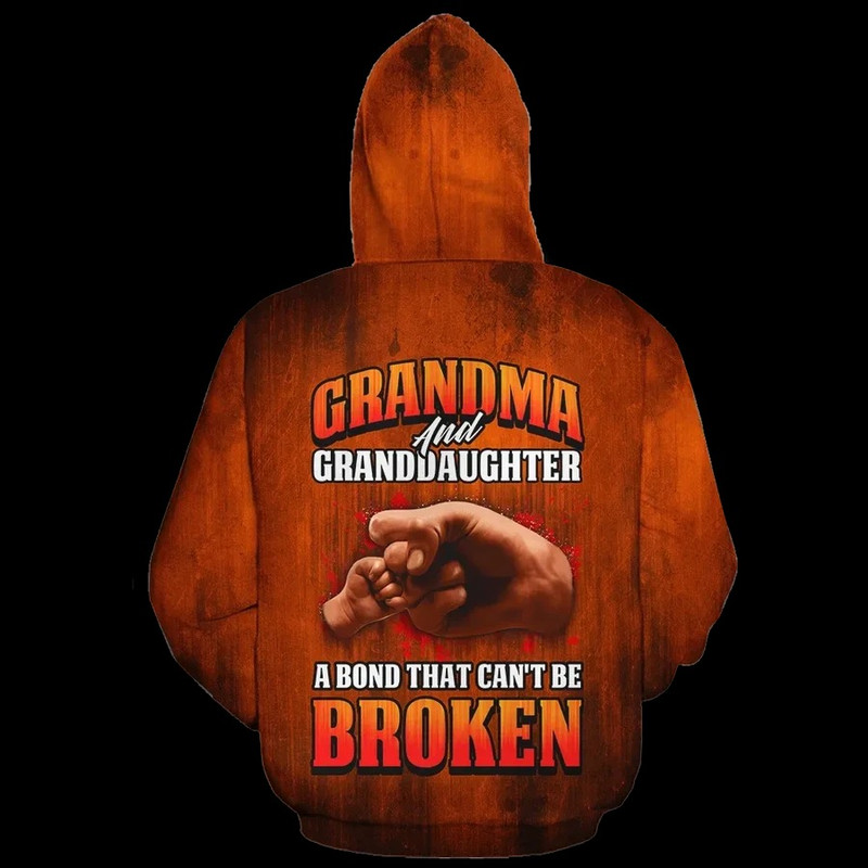 Bond That Can't Be Broken Fleece All-over Hoodie, African Hoodie For Men Women