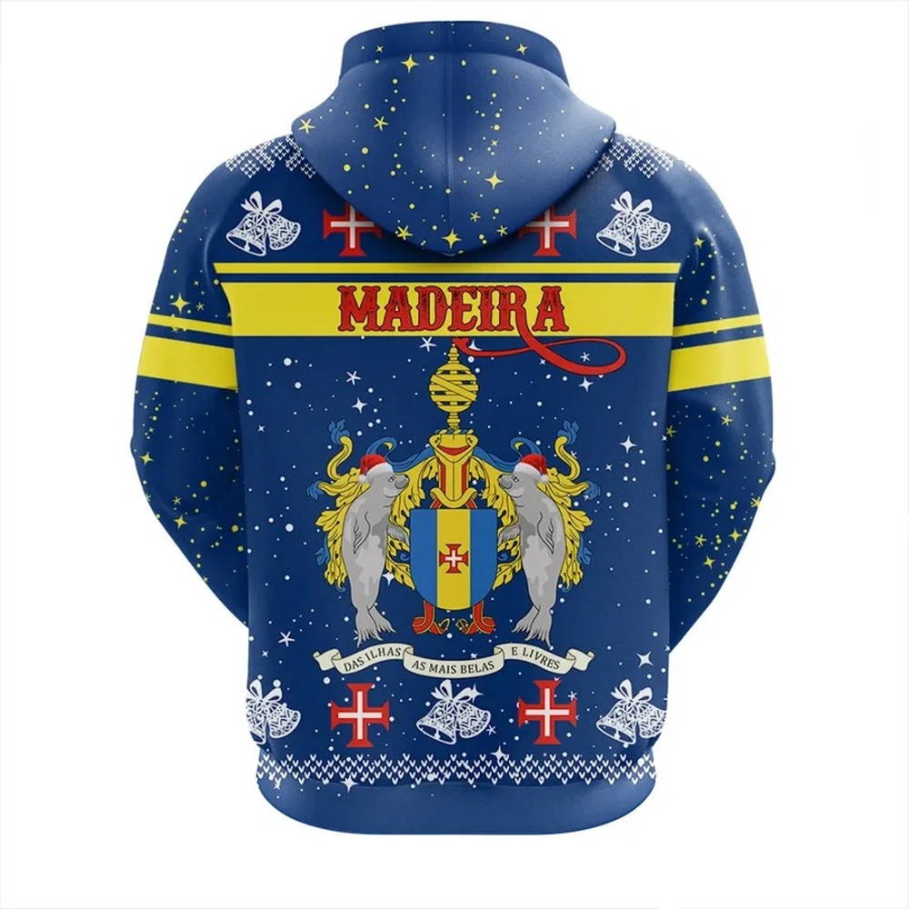 Madeira Hoodie Christmas, African Hoodie For Men Women