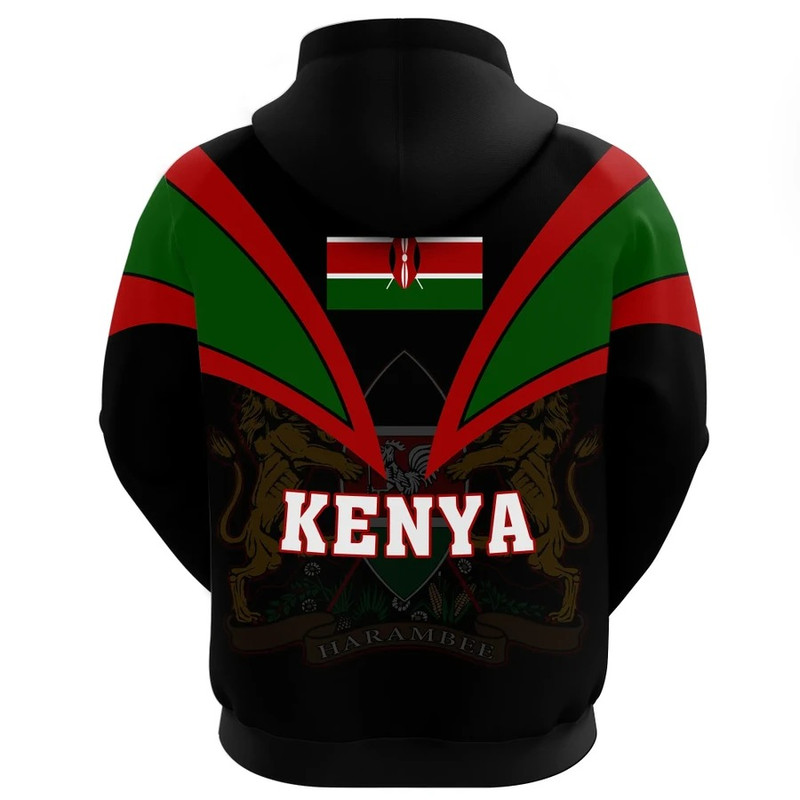 Kenya Hoodie - Tusk Style, African Hoodie For Men Women