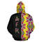 Ankara Cloth - Ankara Aje Goddess of Wealth The Half Hoodie, African Hoodie For Men Women