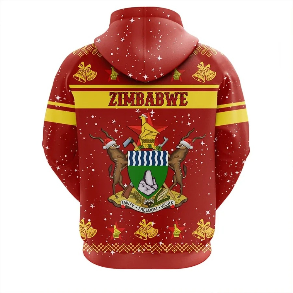 Zimbabwe Hoodie Christmas, African Hoodie For Men Women