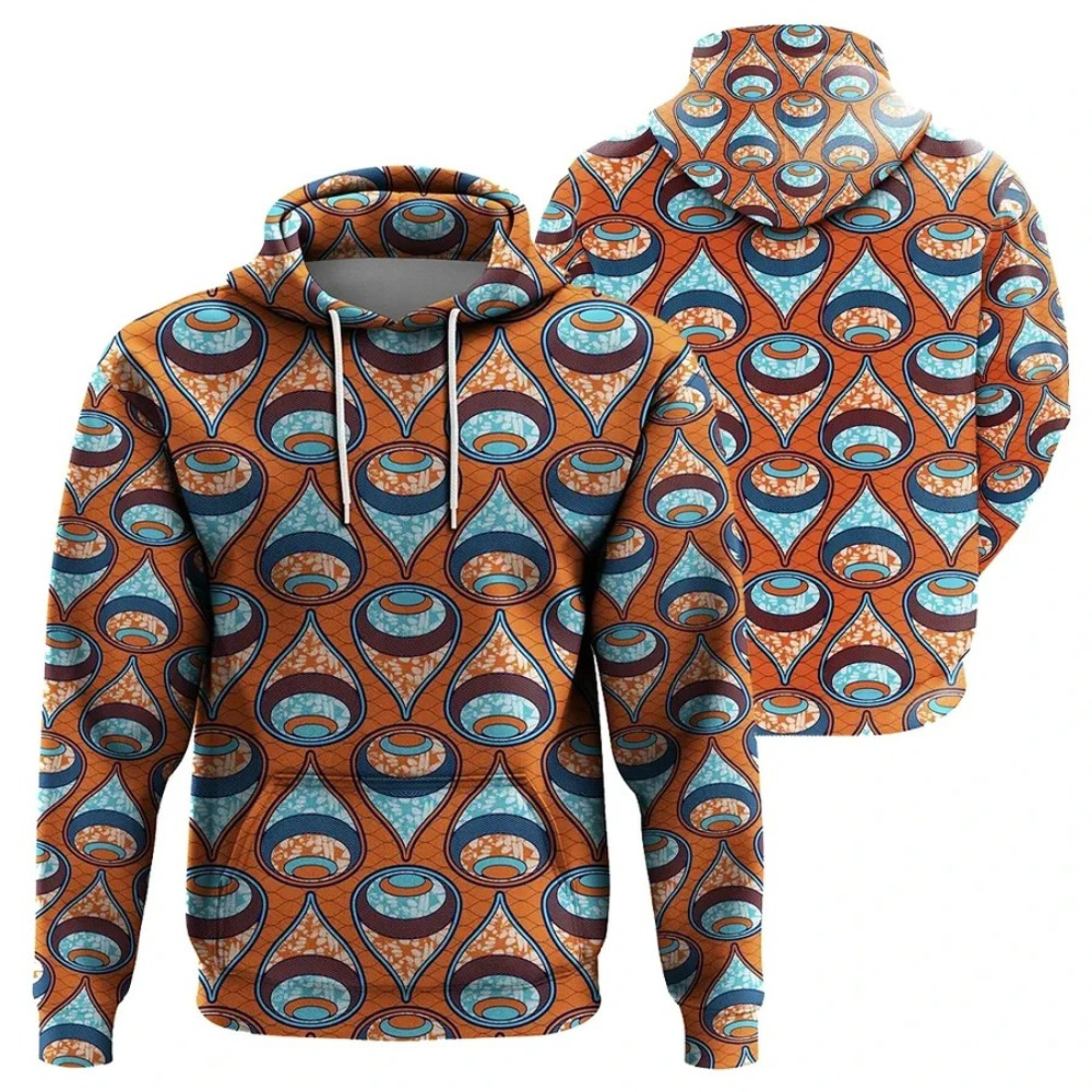 Ankara Iamoogu Hoodie, African Hoodie For Men Women