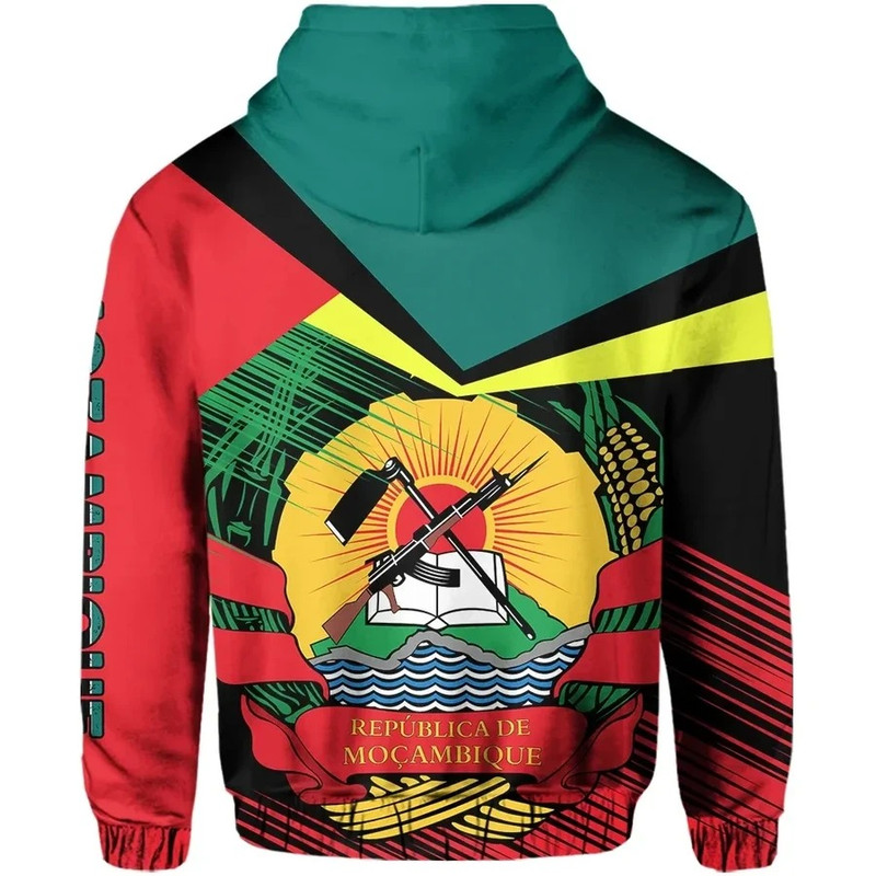 Mozambique Hoodie, African Hoodie For Men Women