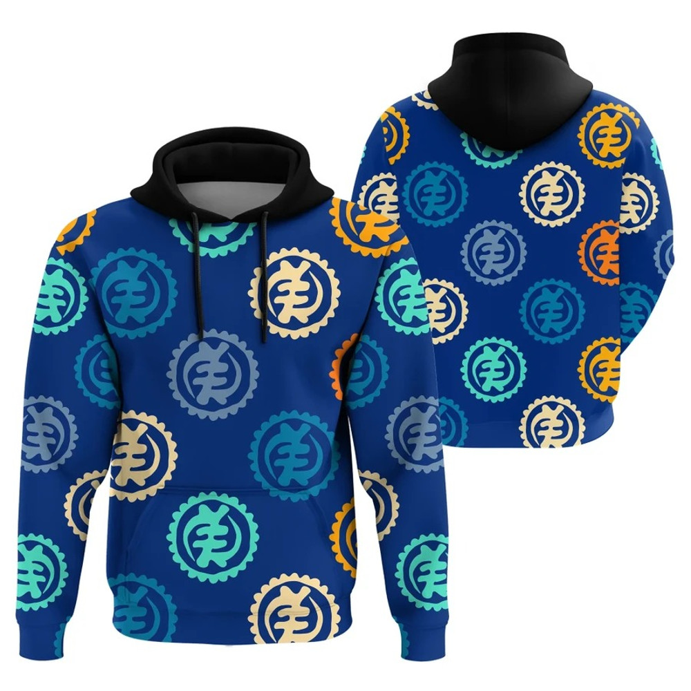 Gye Nyame Adinkra Hoodie, African Hoodie For Men Women