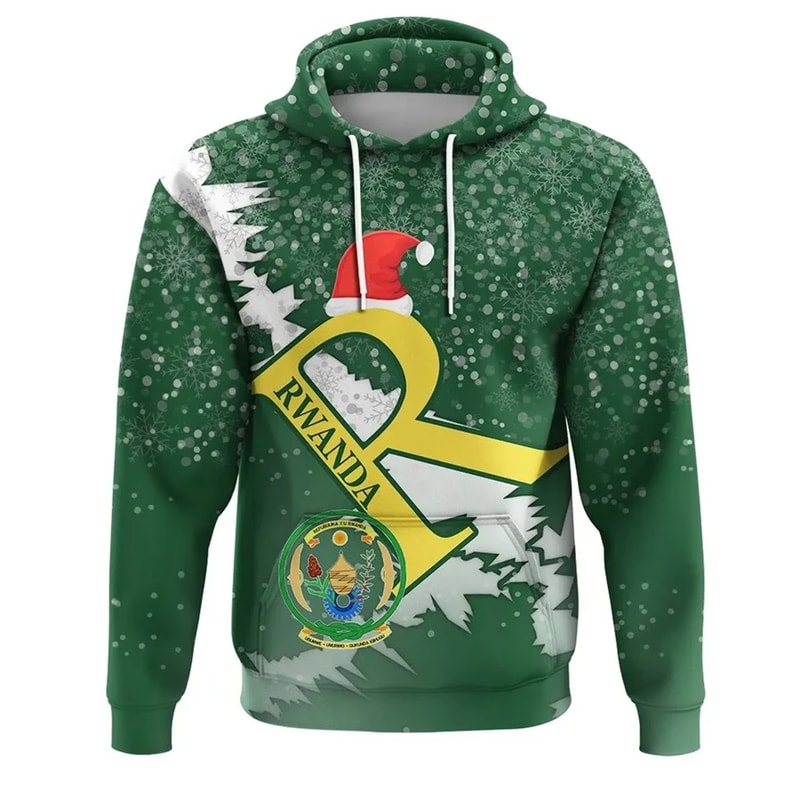 Rwanda Hoodie Christmas - X Style, African Hoodie For Men Women