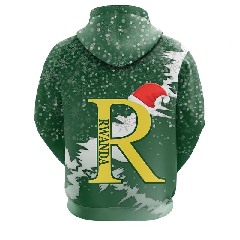 Rwanda Hoodie Christmas - X Style, African Hoodie For Men Women