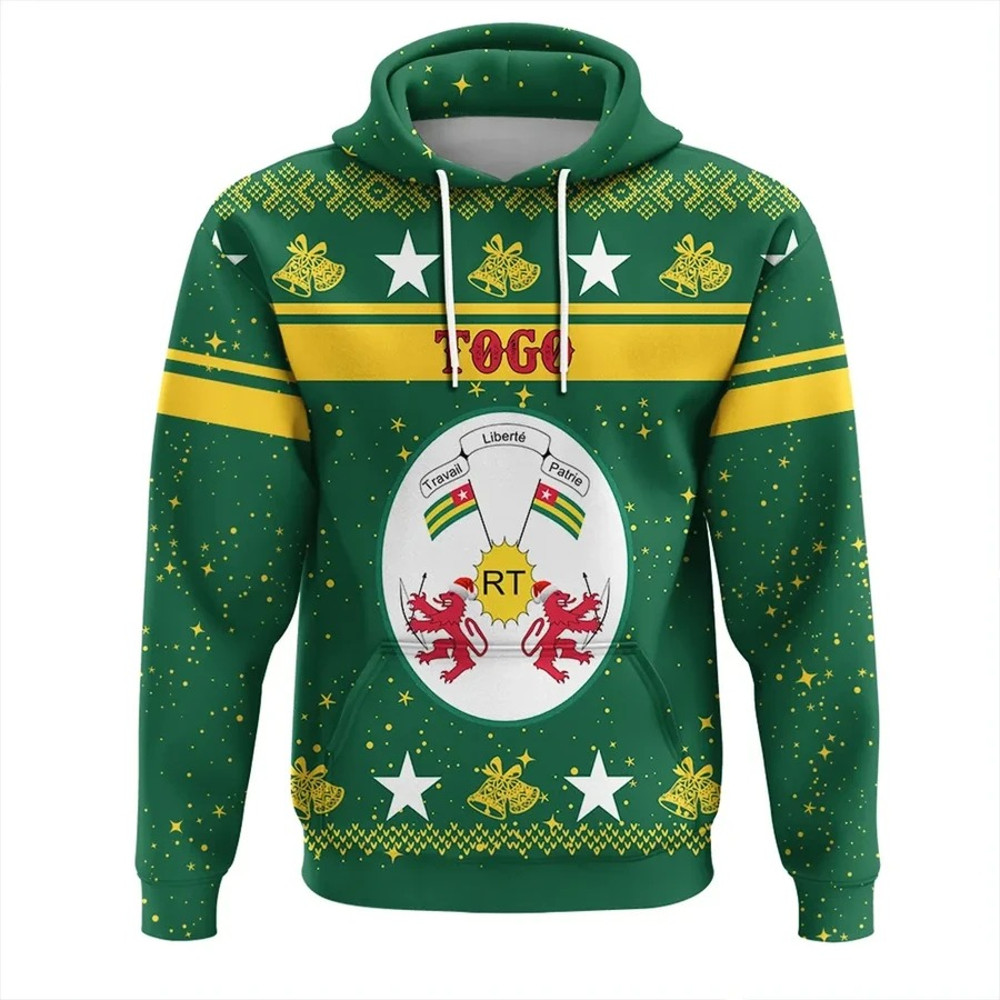 Togo Hoodie Christmas, African Hoodie For Men Women