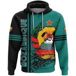 mozambique quarter style hoodie, african hoodie for men women