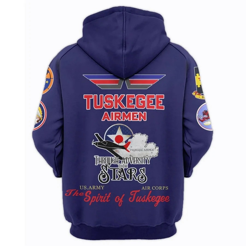 Tuskegee Airmen Hoodie, African Hoodie For Men Women