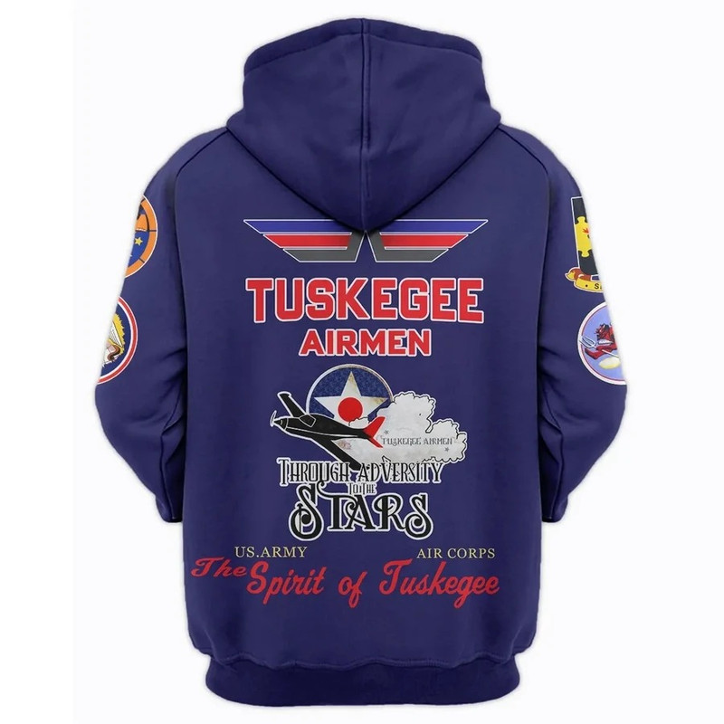 Tuskegee Airmen Hoodie, African Hoodie For Men Women
