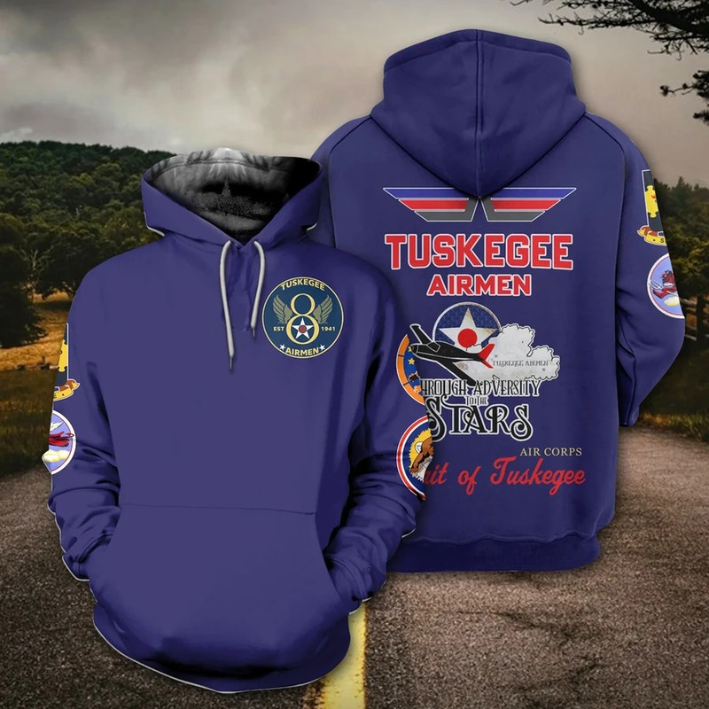 Tuskegee Airmen Hoodie, African Hoodie For Men Women