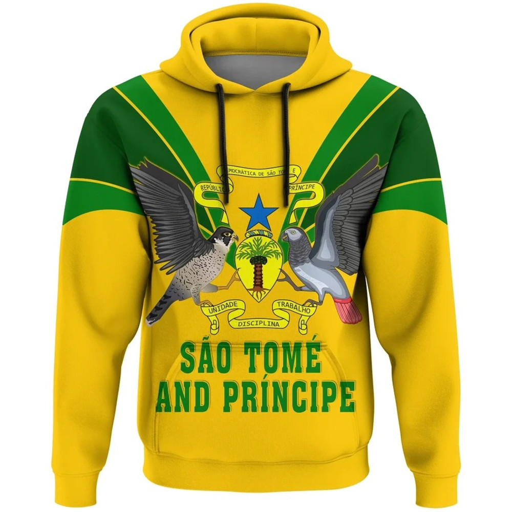 Sao Tome and Principe Hoodie - Tusk Style, African Hoodie For Men Women