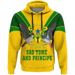 sao tome and principe hoodie - tusk style, african hoodie for men women