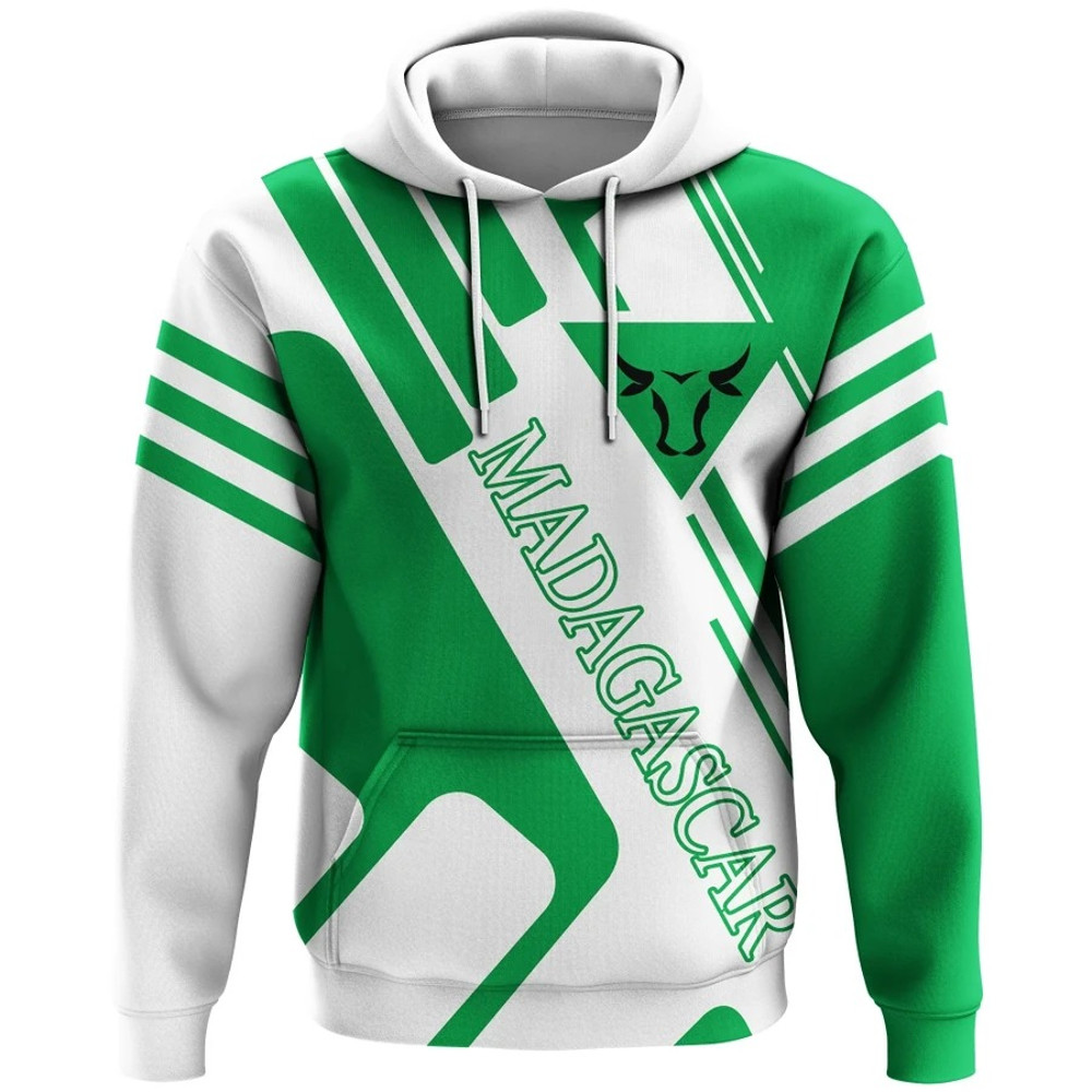 Madagascar Hoodie - Rockie Style, African Hoodie For Men Women