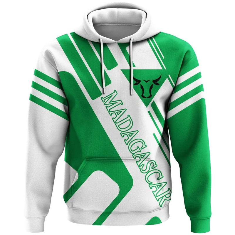 Madagascar Hoodie - Rockie Style, African Hoodie For Men Women